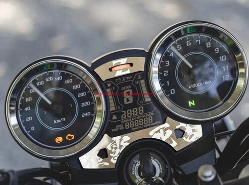 Z900RS/650暴走族仪表盖装饰贴