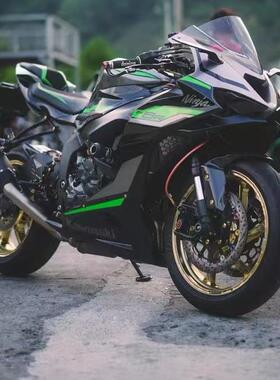 毛毛虫FREN TUBO刹车钢喉 适用川崎ZX6R 改装前后金属刹车油管