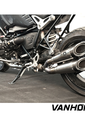VANHOOL万虎排气 适用宝马拿铁RNINE R9T 改装钛合金阀门前中段