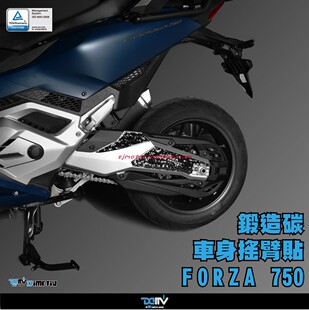 Dimotiv 适用本田NSS750佛沙FORZA 锻造碳纤维后摇臂保护贴 DMV