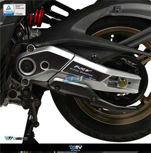 德国DIMOTIV 适用KYMCO光阳KRV180 碳纤维车身传动盖贴纸 DMV