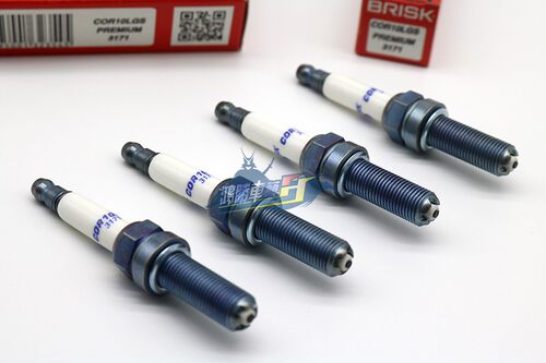 贝力思BRISK 改装四极银芯火花塞高性能 适用川崎H2/R/SX/ZH2