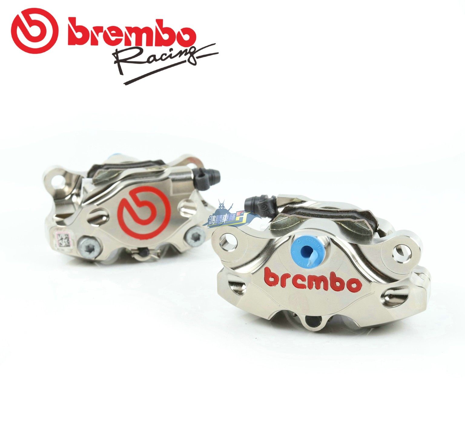 意大利brembo布雷博 改装CNC34MM大螃蟹  刹车卡钳 镀镍对二卡钳