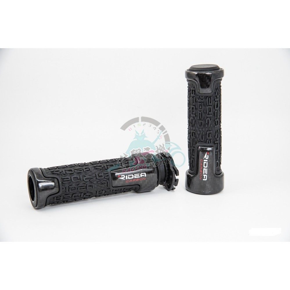 台湾Ridea 改装高阶款 碳纤维握把手把套 高质感 CNC握把 手把胶,摩托车/装备/配件,手把套,淘宝优惠券,粉丝福利购,淘宝优惠卷