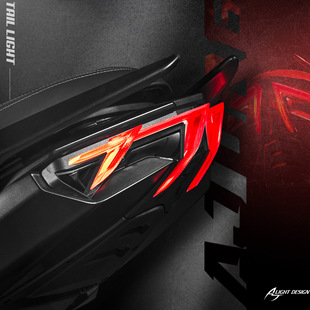 台湾AJ 适用三阳二代2代DRG BT 改装尾灯组后尾灯方向灯转向灯2.0