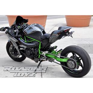 美国ROARINGTOY 适用川崎H2 C H2R 改装加长后摇臂锻造加长后平叉