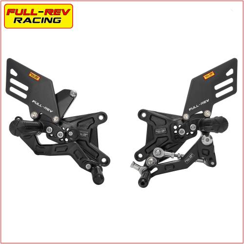 FULLREV锋锐 适用川崎ZX6R 636 改装升高脚踏后移脚踏碳纤维反挡