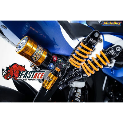 川崎ZX4R4RR改装后减震避震器