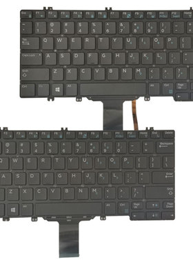 适用Dell戴尔E7280 7380 7389 7390 E7390 E7290 E5280 E5290键盘