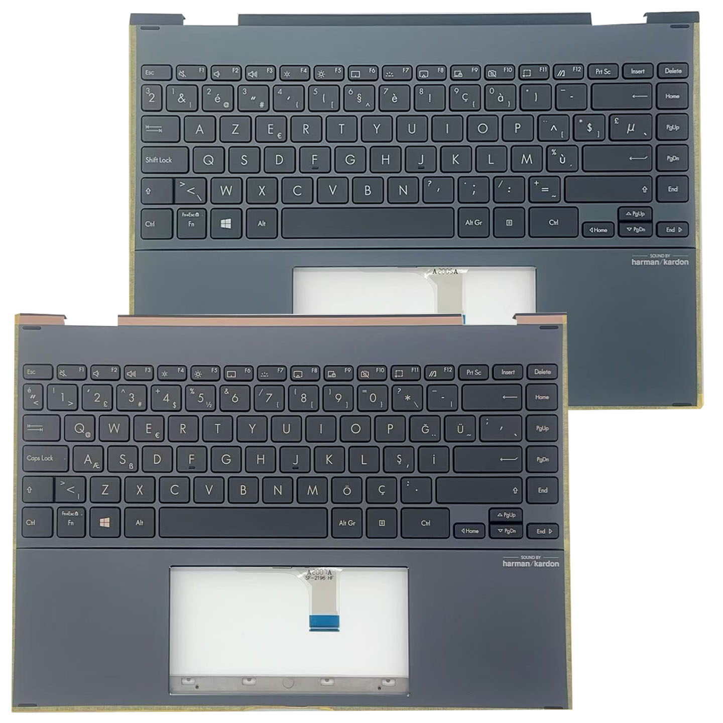 使用于ASUS/华硕 灵耀X UXF3000E UX363J 笔记本键盘C壳一体 总成