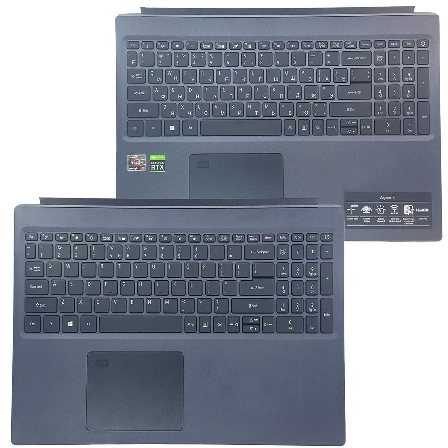 适用ACER/宏基Aspire7 A715-75G N19C5 键盘带C壳 触摸板一体总成