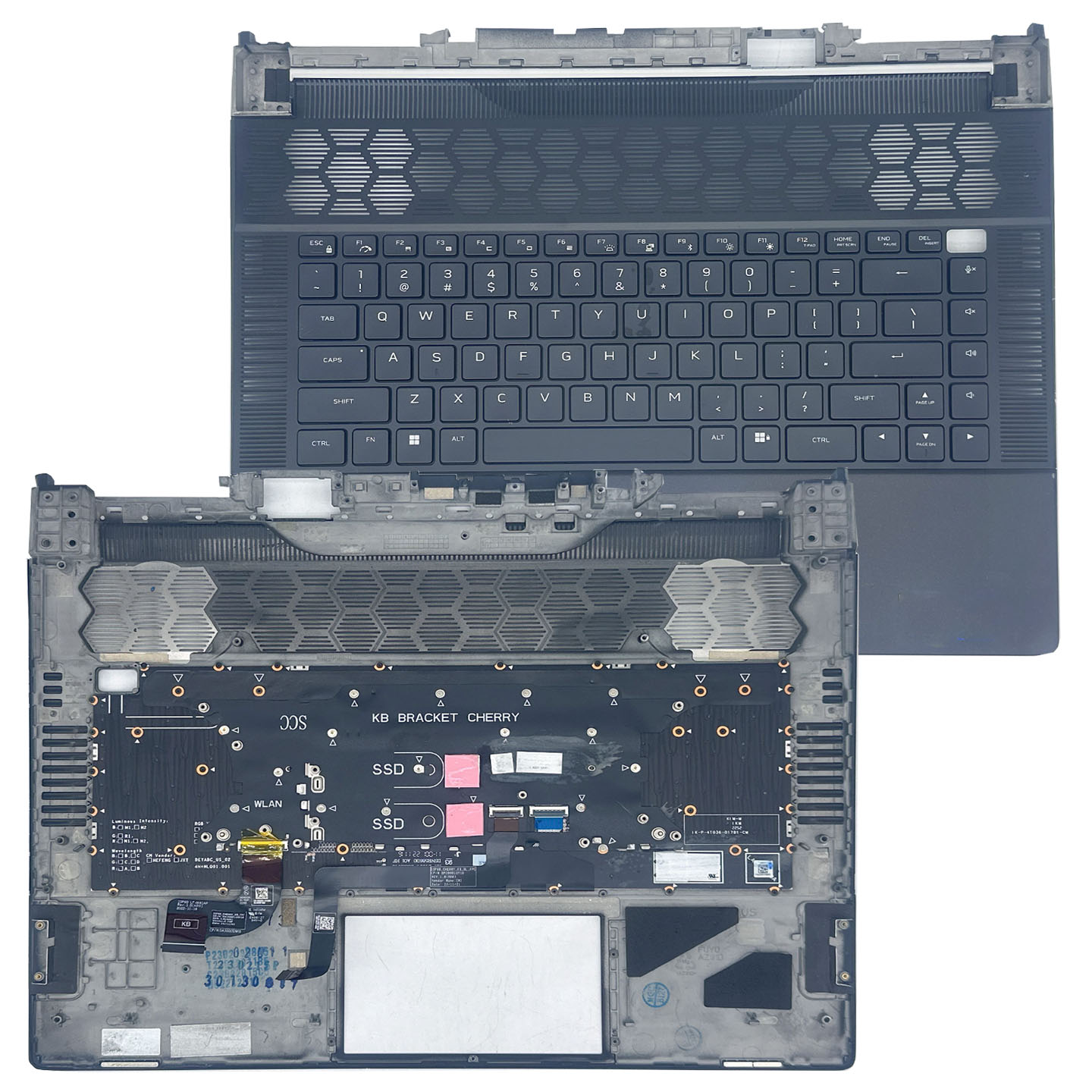 适用于DELL/戴尔 Alienware 外星人 X16 R1 键盘 带C壳掌托 总成图片
