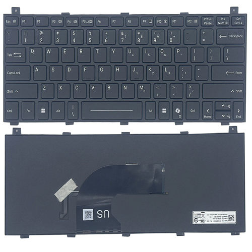 适用于GETAC 神基 笔记本内置 键盘 黑色英文 直排线 弯排线 两种