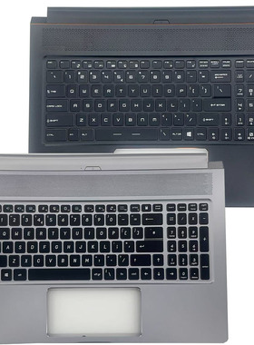 使用于微星 MSI GS75 WS75 MS-17G G2 G3 笔记本键盘 C壳掌托总成
