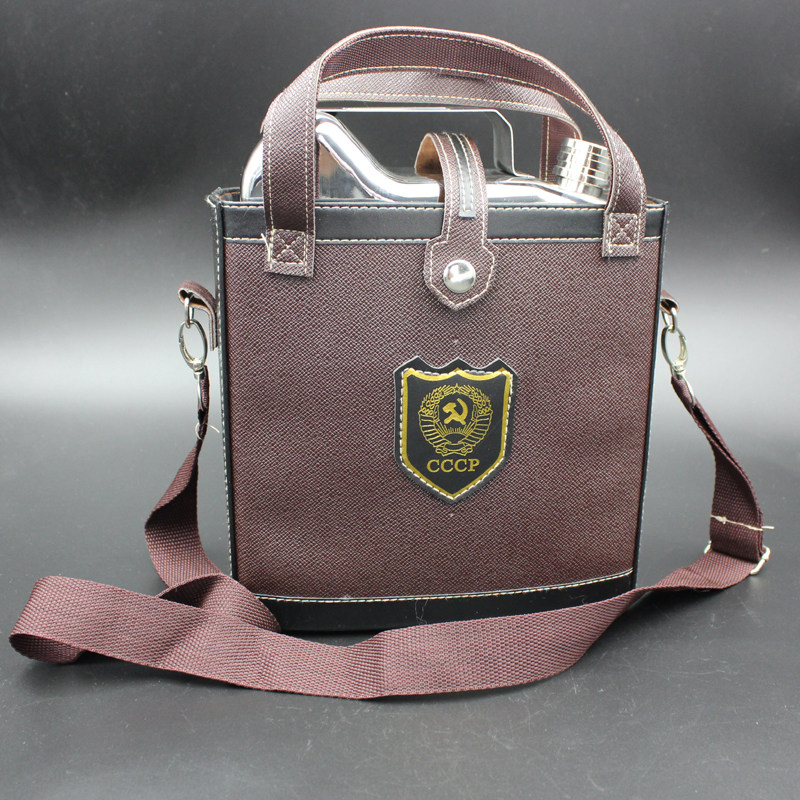 不锈钢酒壶5斤装油桶酒桶户外随身携带酒瓶水壶油壶酒具88盎司