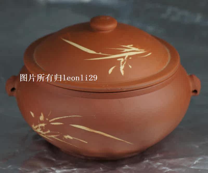 狮头牌汽锅鸡云南建水紫陶磨光气汽锅