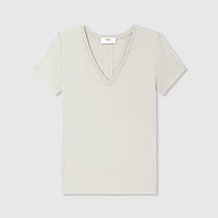 【Белый кокосовый орех】Маленький V-образный вырез