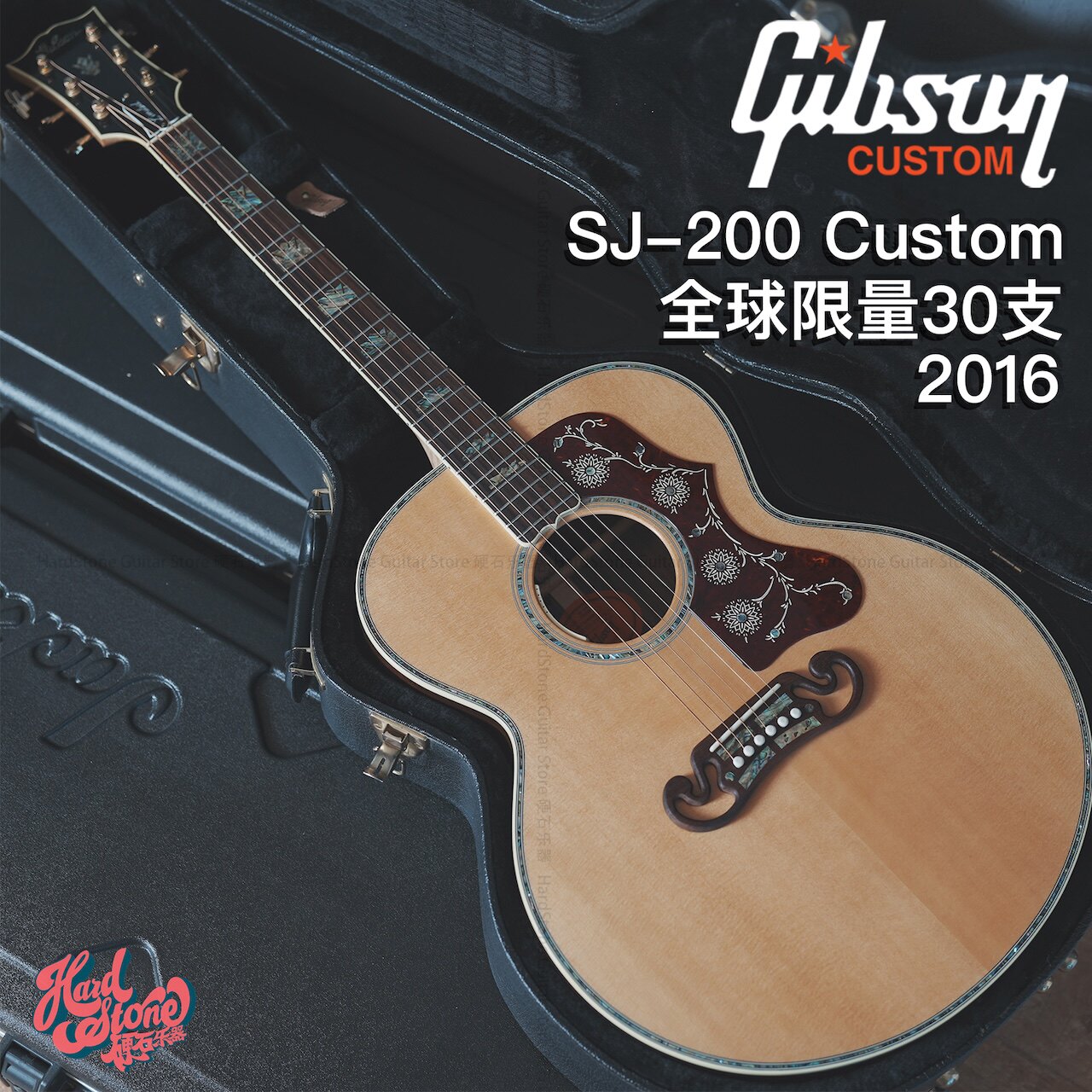 Gibson SJ-200 Custom Limited Edition 限量30支 2016限量版