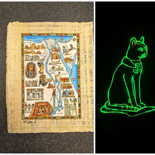 埃及原产夜光画埃及旅游纪念品