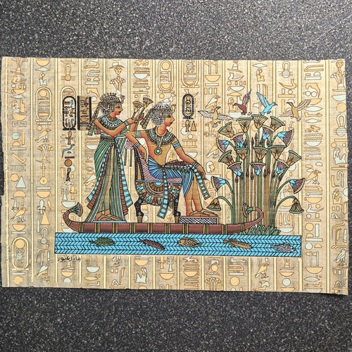 埃及原产正宗莎草纸埃及旅游必带