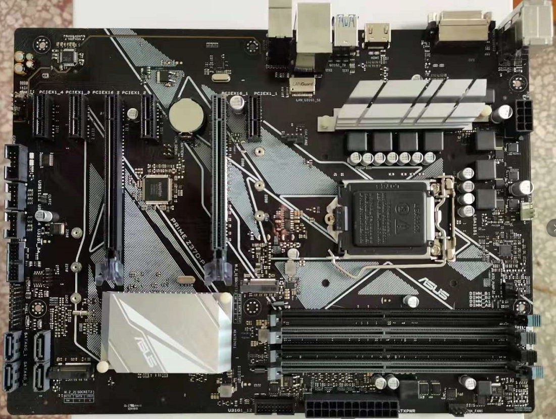 全新盒装 asus/华硕prime z370-p台式机1151针支持ddr4支持8 9代u