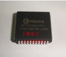 W77E058A40PL MCU PLCC44 WINBOND华邦 原装