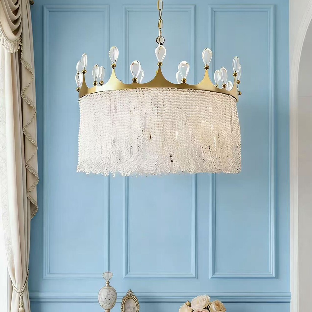 SY奢华欧法式钻石皇冠水晶全铜吊灯浪漫重工别墅公主房间卧室灯饰,家装灯饰光源,卧室/书房吊灯,淘宝优惠券,粉丝福利购,淘宝优惠卷
