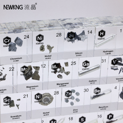 NEWKNG流晶化学元素周期表小摆件