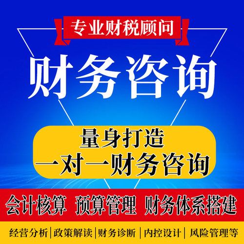 财税咨询记账报税工商注销一对一