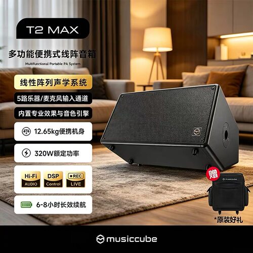 音乐骑士旗舰店T2MAX户外乐器音响直播k歌路演萨克斯音箱