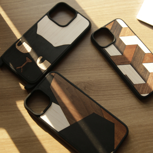 原木质新款 magsafe磁吸手机壳适用于苹果17全包iphone16ProMax三星S25ultra小众高级感简约15plus防摔保护壳