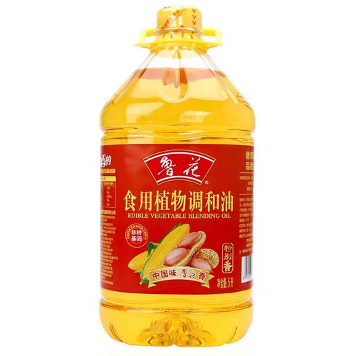 鲁花5L物理压榨食用调和油