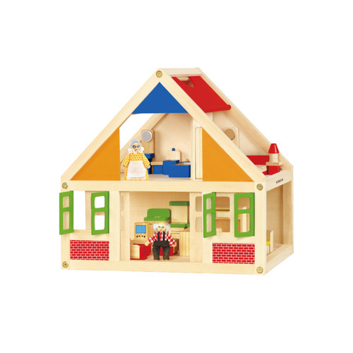 儿童中房子套3-6岁过家家玩具亲子互动玩具幼儿园区角游乐VIGA