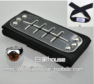 动漫 火影忍者护额 判忍头带/佩恩/蝎/迪达拉/鬼蛟 护额头带道具