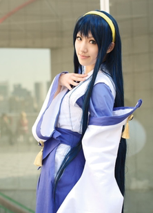 cosplay假发神无月巫女姬宫千歌音角色扮演演出聚会拍照表演长1米