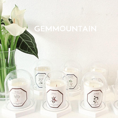 植物学家carriere玻璃罩官方烛台