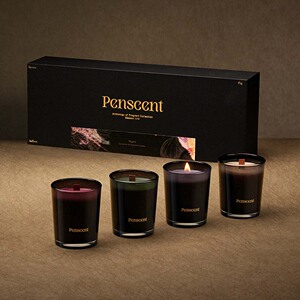 Penscent香薰蜡烛礼盒香氛木芯