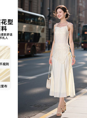 露露酱NN~「芭乐花丛」马克华菲 针织轻奢女装连衣裙 F52026A586