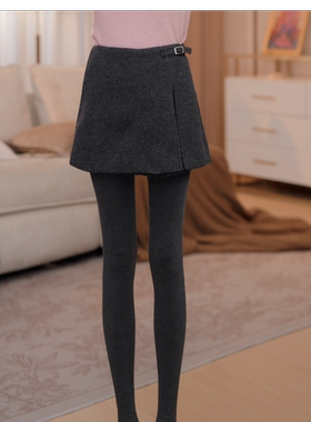 【新款上新】马克华菲女装秋冬厚款花苞短裙时尚裙裤FW25H700jcc