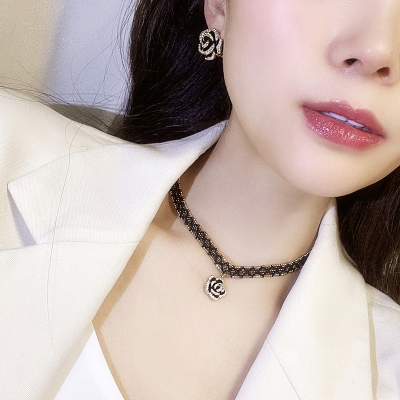 锁骨链甲状腺术后遮挡神器遮疤疤痕脖子项链轻奢高级感颈链配饰圈