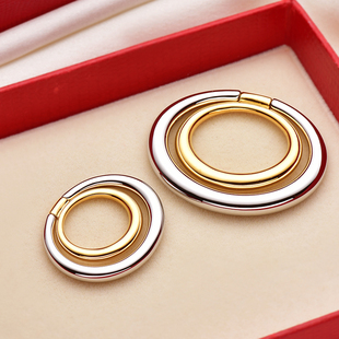 丝巾扣高端衣角T恤下摆打结扣环衣服固定神器夹子围巾高档腰带扣