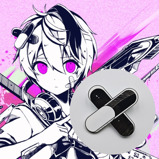 v flower cos发夹vemon猛毒药丸发卡vocaloid花花亚克力