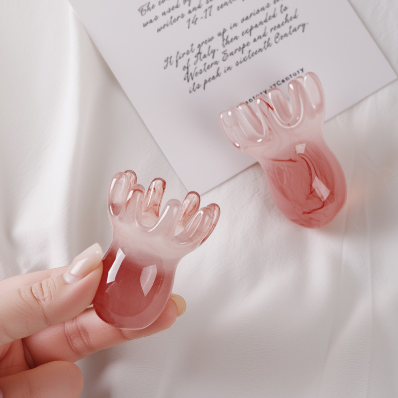 章鱼按摩梳头皮经络穴位头疗梳大号八爪鱼头部按摩器便携大齿梳子