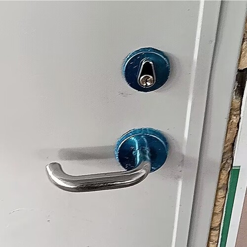 防火门锁通用型锁心把手通开铝铜锁心不锈钢锁体消防锁消防门配件