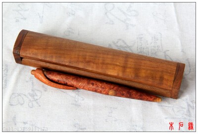 缅甸柚木礼盒工艺品包邮