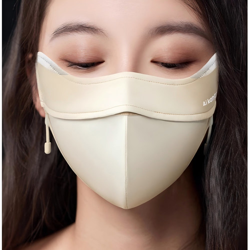 3D立体！颜值超高！户外透气防晒口罩女士四季通用紫外线防护口罩