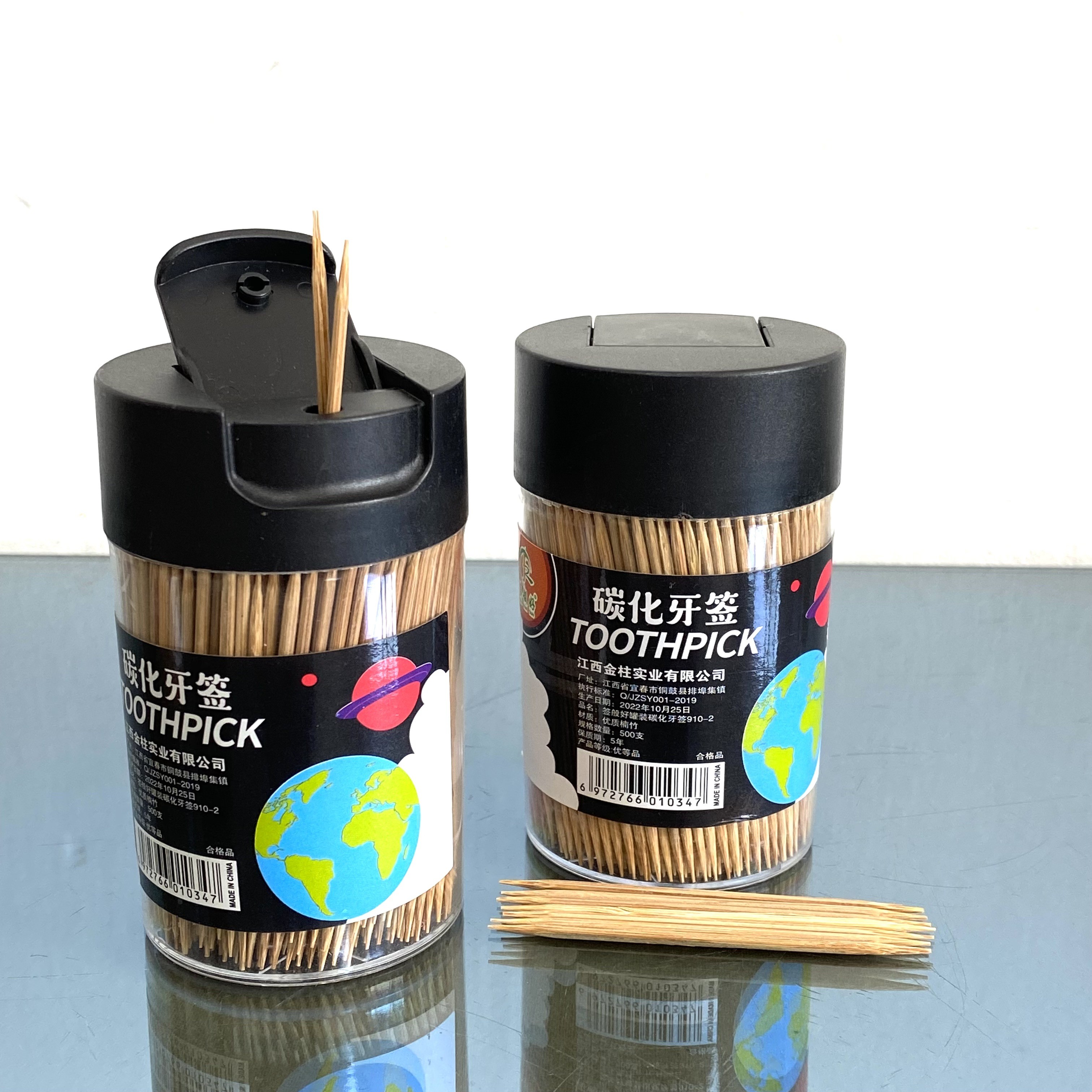 一次性双头500支竹制细牙签