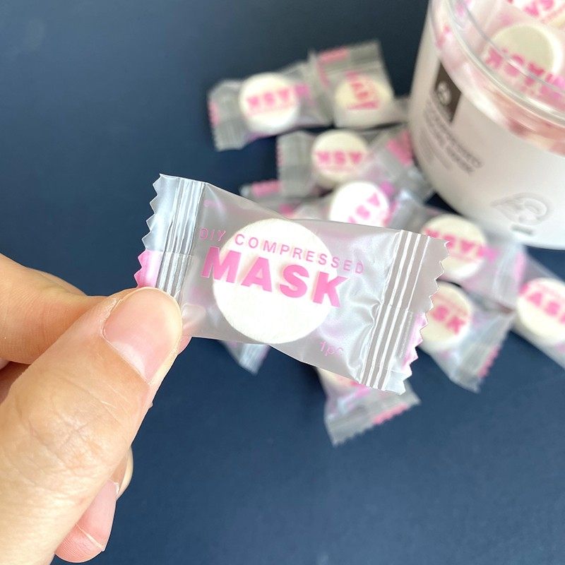 又是出沙特！家用DIY压缩面膜纸水疗用一次性干面膜纸湿敷50粒装,居家布艺,敷脸巾,淘宝优惠券,粉丝福利购,淘宝优惠卷