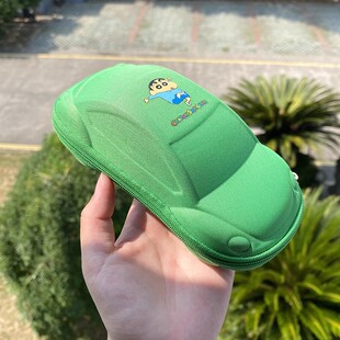 纯帮忙!闭眼买!小汽车模型眼镜盒儿童太阳眼镜盒子拉链包文具盒