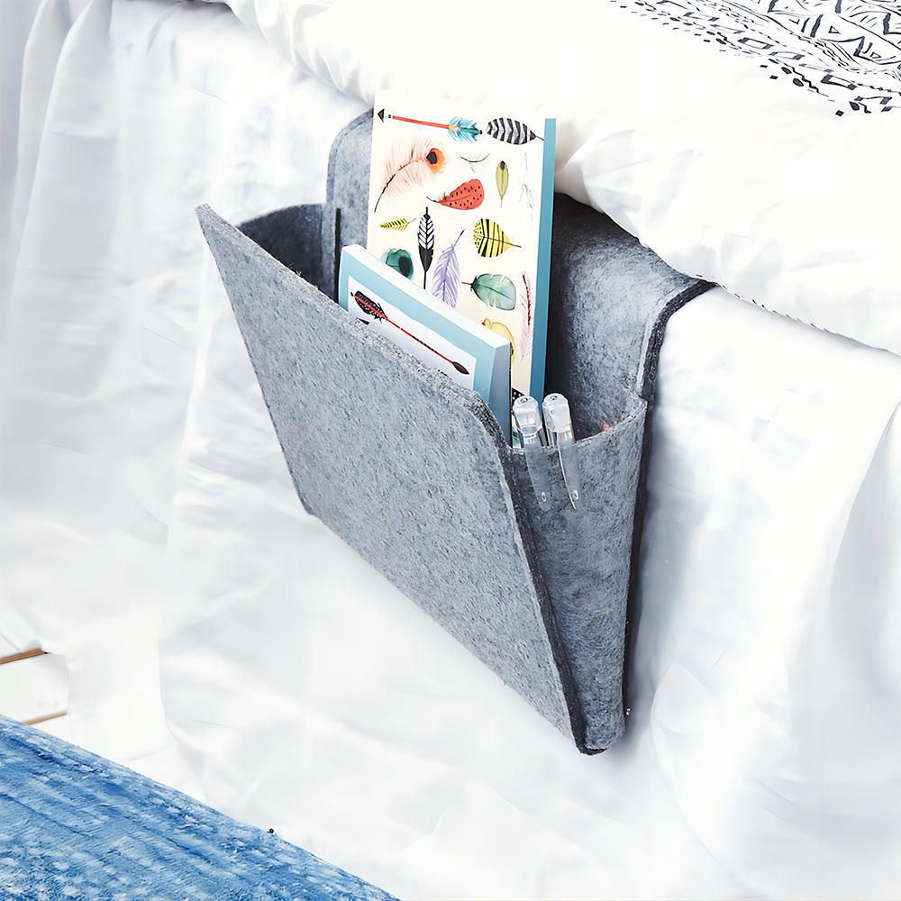 毛毡床头床边挂袋家用创意宿舍用